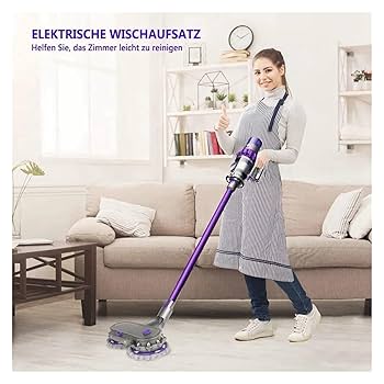 Amazon.co.jp: 電気ウェットドライモップヘッド互換性ダイソン